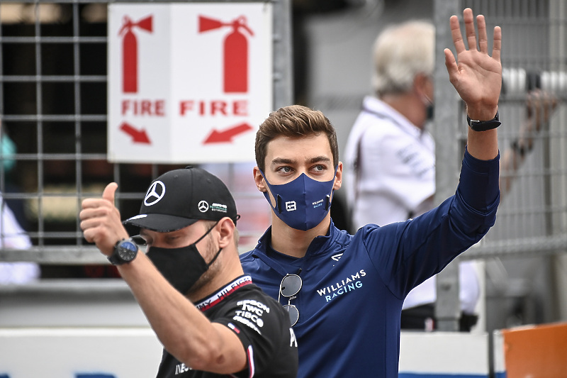 Valtteri Bottas i George Russell (Foto: EPA-EFE)