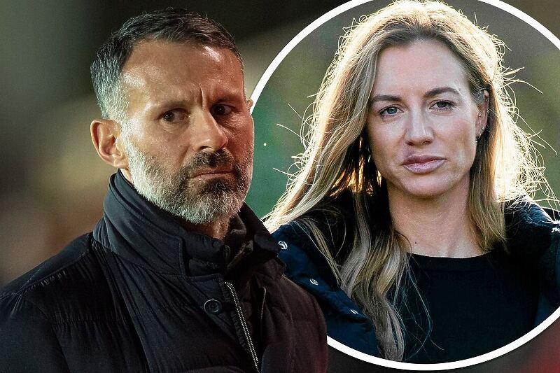 Ryan Giggs i Kate Greville (Foto: Daily Mail)