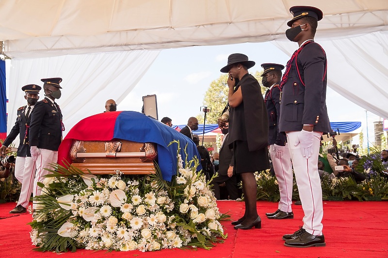 Sahrana predsjednika Haitija (Foto: EPA-EFE)