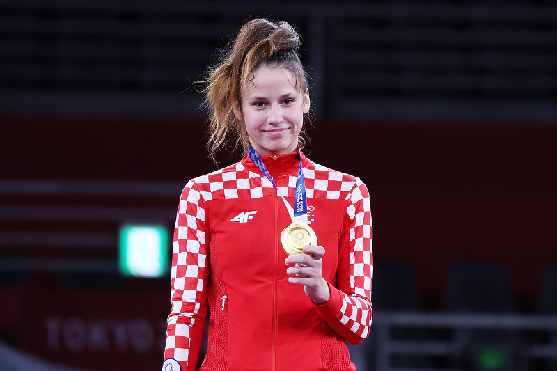 Hrvatska tekvondašica Matea Jelić (23) osvojila je naslov u kategoriji do 67 kilograma (Foto: EPA-EFE)