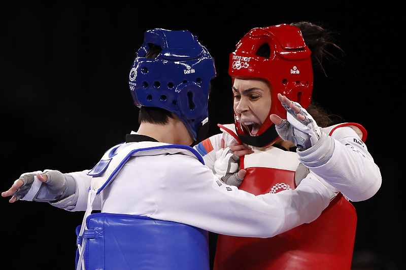 Mandić i Lee u borbi za olimpijsko zlato (Foto: EPA-EFE)