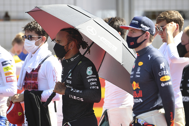 Lewis Hamilton i Max Verstappen (Foto: EPA-EFE)