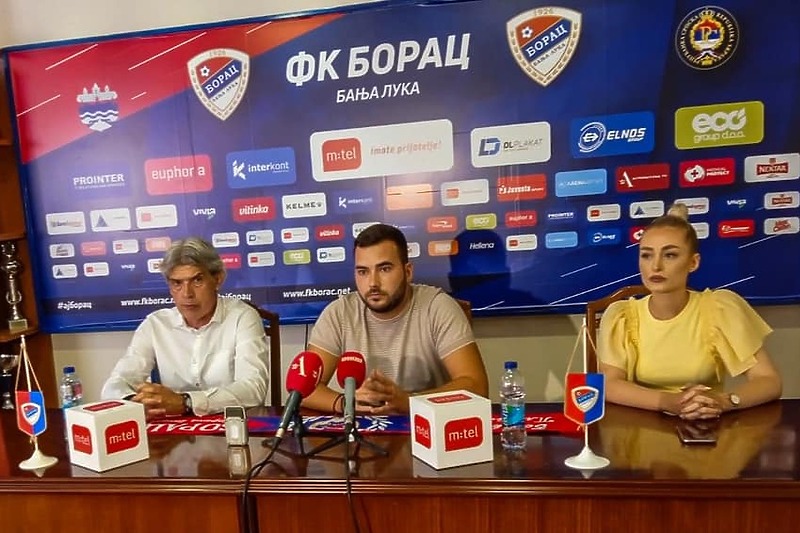 Zoran Milinković na zvaničnom predstavljanju (Foto: FK Borac)