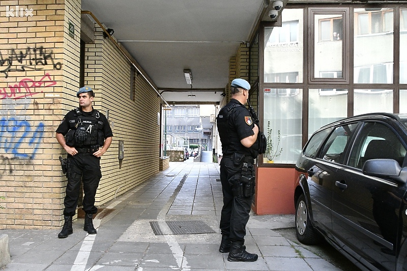 Jedna od četiri lokacije pretresa kod Mehmedagića (Foto: I. Š./Klix.ba)