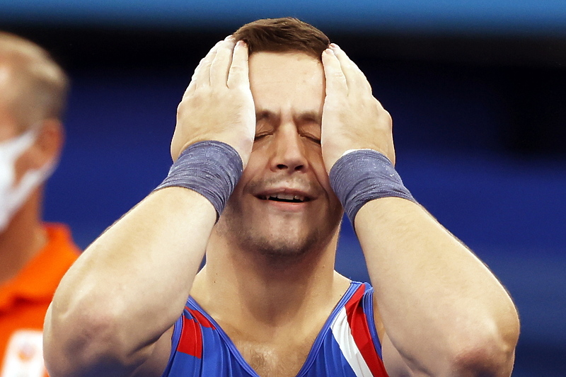 Bila je to prva olimpijska medalja za najboljeg hrvatskog gimnastičara (Foto: EPA-EFE)