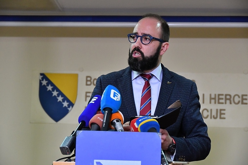 Damir Mašić, šef kluba zastupnica/zastupnika u Parlamentu FBiH (Foto: I. Š./Klix.ba)