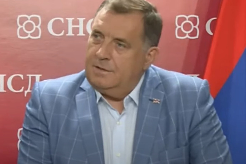 Milorad Dodik na press konferenciji održanoj 1. augusta