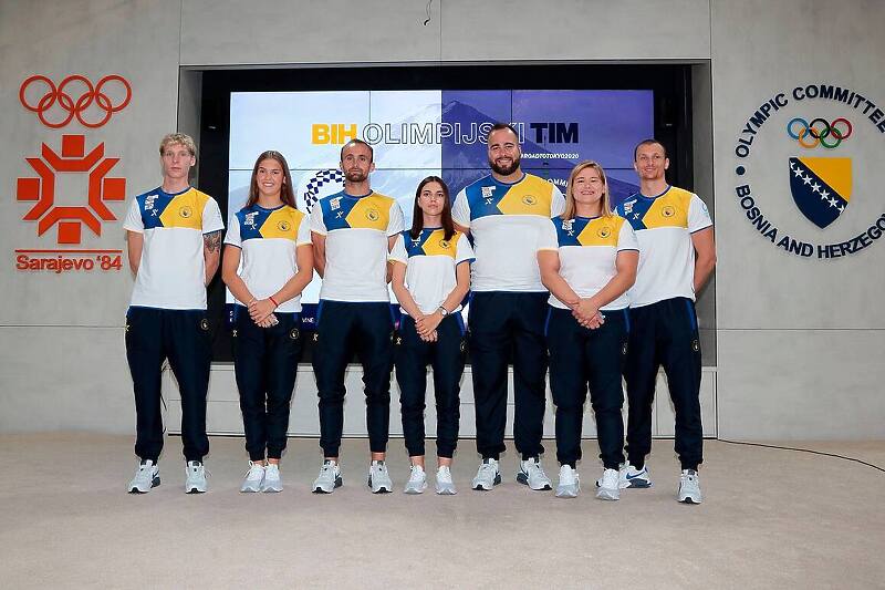Sedam sportista je predstavljalo BiH u Tokiju (Foto: OK BiH)