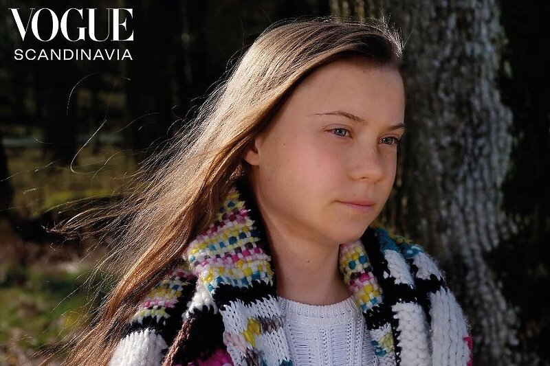 Greta Thunberg za magazin Vogue (Foto: Vogue Scandinavia)