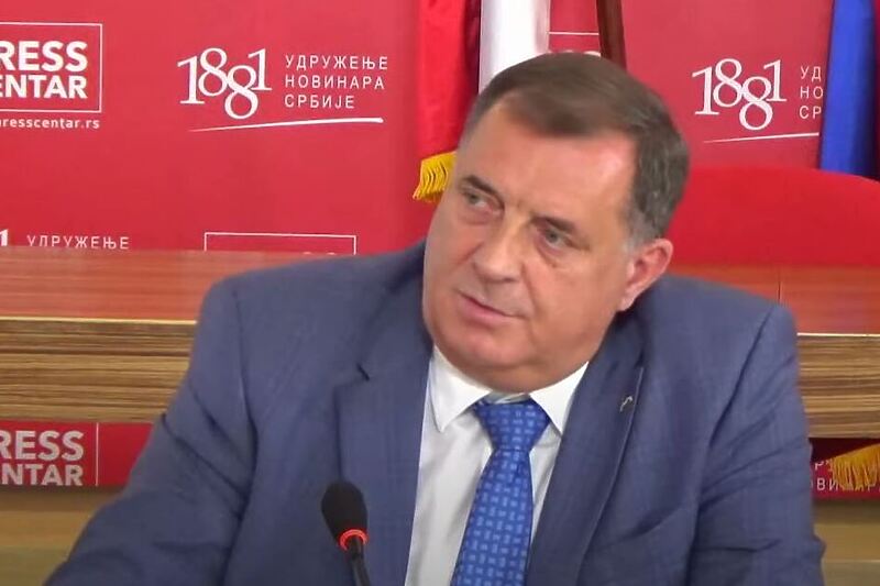 Milorad Dodik (Foto: Screenshot YouTube NUNS)