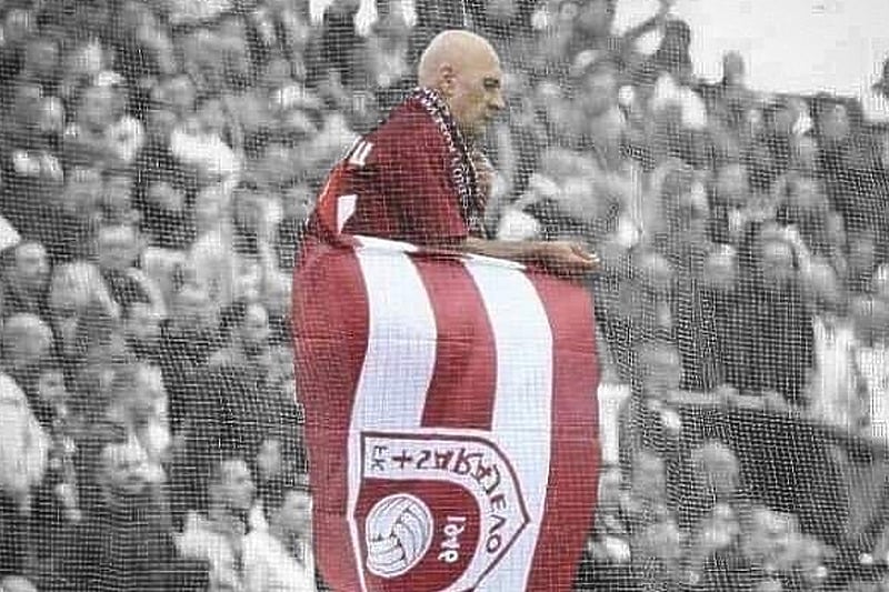 Campo je bio jedan od najpoštovanijih navijača bordo kluba (Foto: FK Sarajevo/Screenshot)