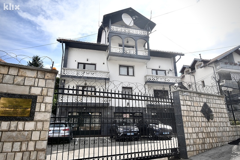 Ambasada Rusije u Sarajevu (Foto: T. S./Klix.ba)