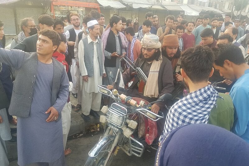 Talibani ulaze u dijelove Kabula (Foto:Twitter)