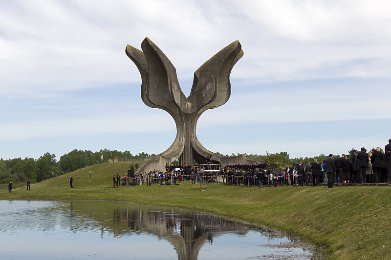 Spomenobilježje žrtvama logora Jasenovac (Foto: EPA-EFE)