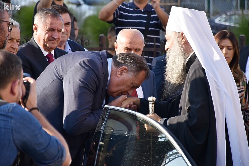 Na dočeku i Milorad Dodik (Foto: E. M./Klix.ba)