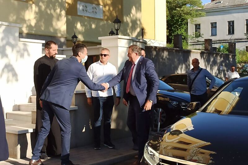 Milorad Dodik u Mostaru (Foto: G. Š./Klix.ba)
