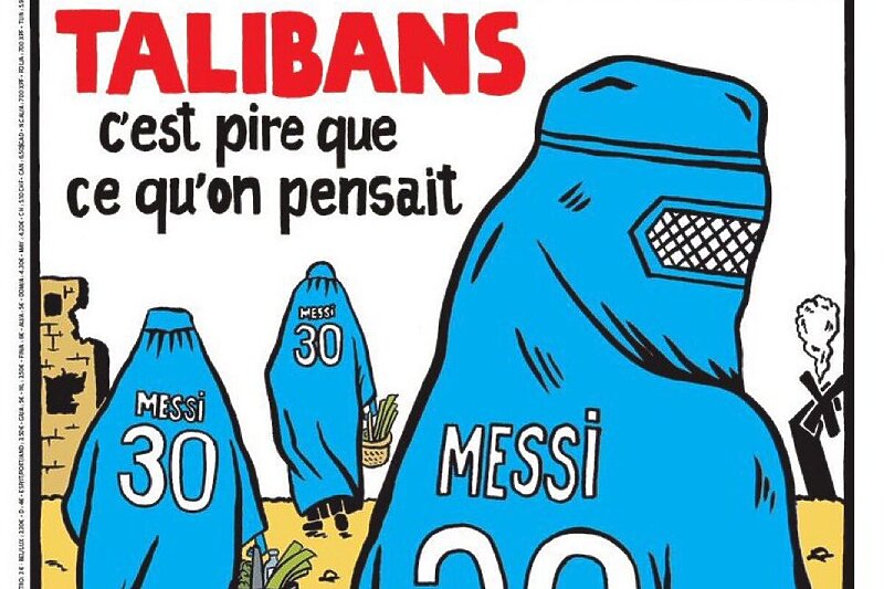 Naslovnica francuskog satiričnog magazina Charlie Hebdo (Foto: Twitter)