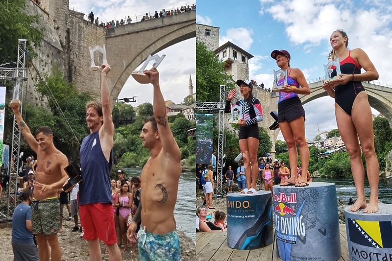 Pobjednici Red Bull Cliff Diving takmičenja (Foto: E. M./Klix.ba)