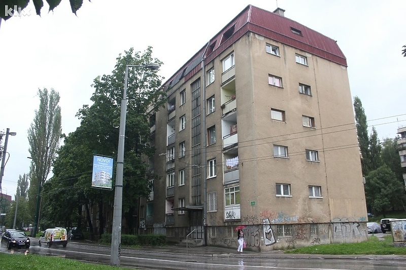 Sporna zgrada na Grbavici (Foto: D. S./Klix.ba)