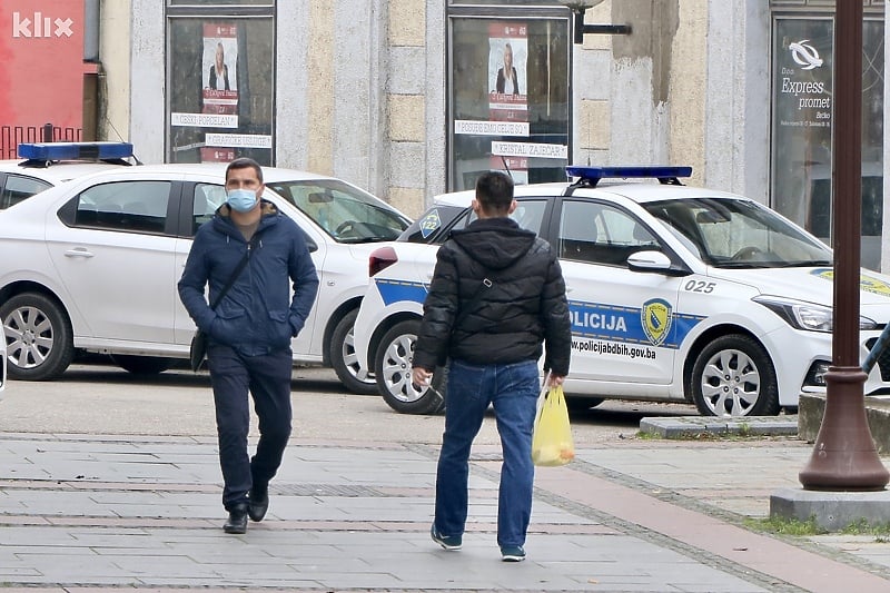 Brčanska policija uhapsila je osumnjičenog (Foto: A. K./Klix.ba)