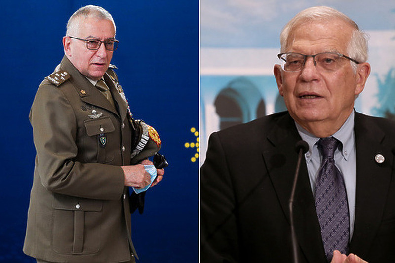 Claudio Graziano i Josep Borrell (Foto: EPA-EFE)