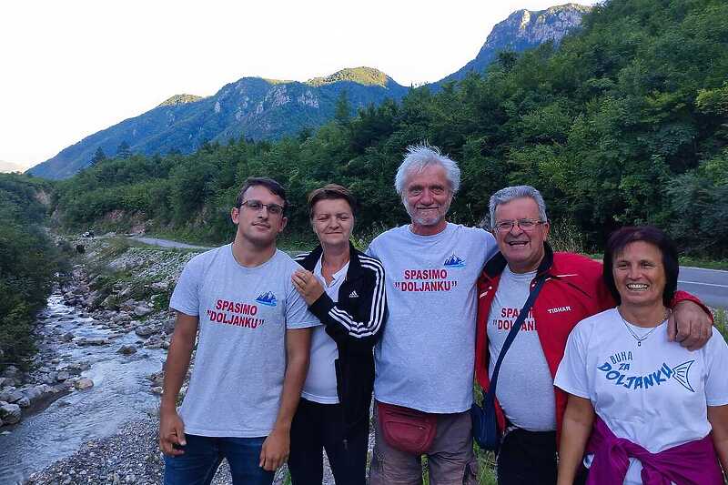 Rundek s aktivistima u Jablanici