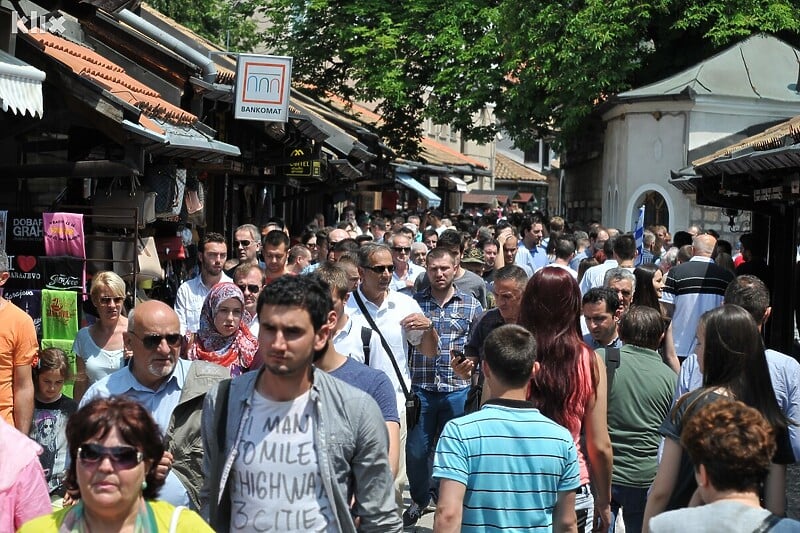 Znatno veći broj turista u BiH u odnosu na prošlu godinu (Foto: N. G./Klix.ba)