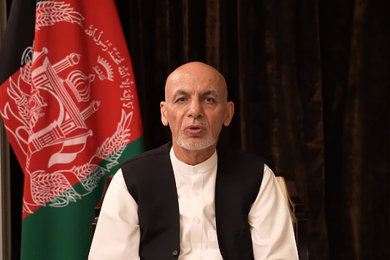 Ghani se obratio Afganistancima (Foto:Screenshot)