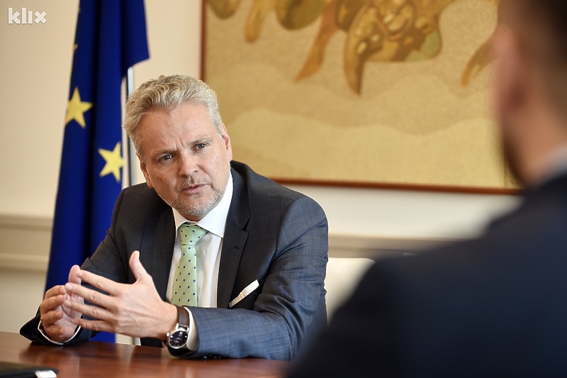 Johann Sattler, šef Delegacije EU u BiH (Foto: D. S./Klix.ba)