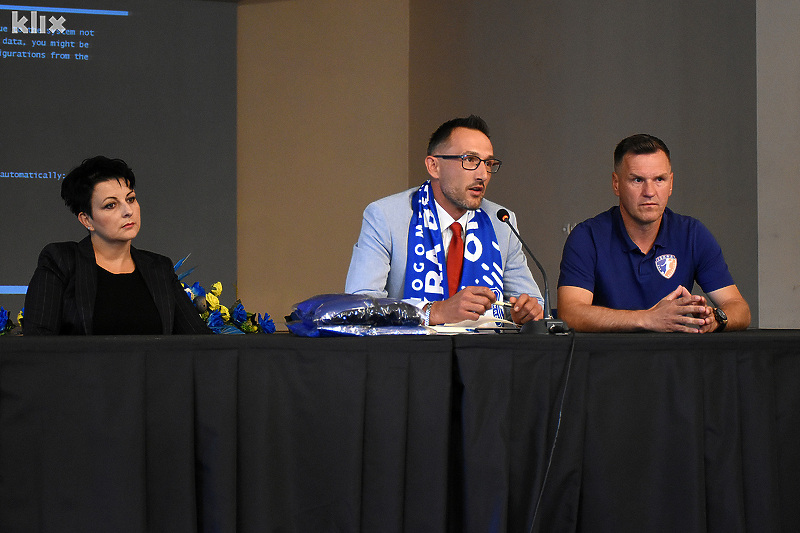 Detalj s konferencije za medije (Foto: E. M./Klix.ba)