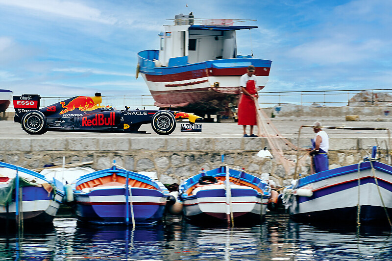 Max Verstappen iznenadio stanovnike Palerma (Foto: Red Bull)