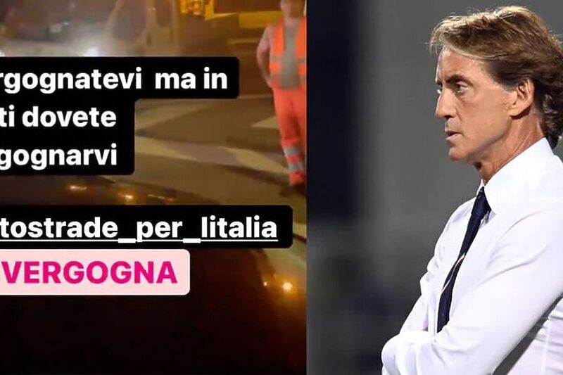 Mancini se oglasio na Instagramu nakon što je naišao na neočekivan problem (Foto: Screenshot)