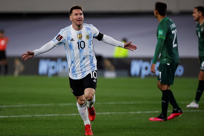 Messi je sa 79 golova najbolji strijelac među igračima južnoameričkih reprezentacija (Foto: EPA-EFE)