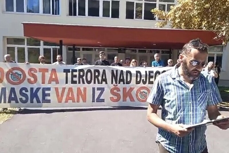 Prethodno održali protest (Foto: Zagorje.com)