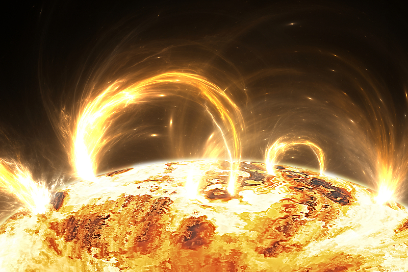 Ekstremne solarne oluje su rijetka pojava (Ilustracija:Shutterstock)