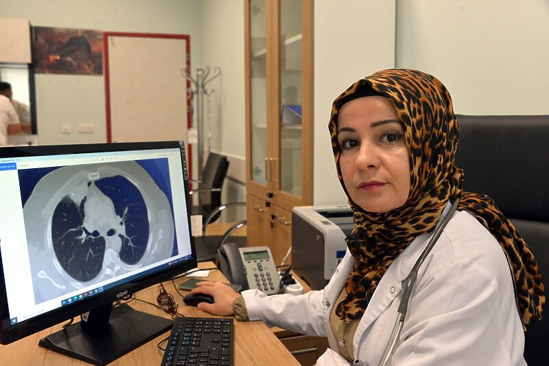 Dr. Kazanli: COVID-19 u potpunosti oponašao simptome raka pluća (Foto: DHA)