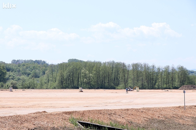 Lokacija predviđena za izgradnju Bloka 7 u Tuzli (Foto: A. K./Klix.ba)