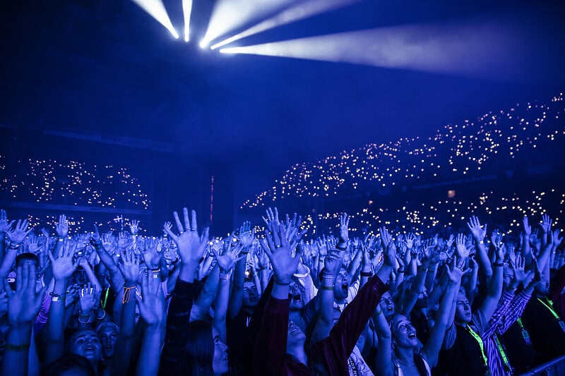 U Danskoj nedavno održan koncert pred nekoliko desetina hiljada ljudi (Foto: EPA-EFE)