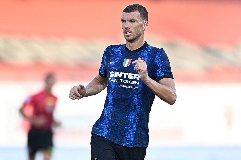 Džeko je postigao drugi i treći gol za Inter ove sezone (Foto: Twitter)