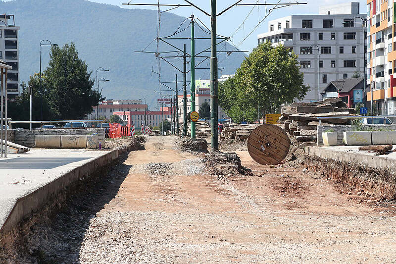 Rekonstrukcija tramvajske pruge u Sarajevu (Foto: Vlada KS)