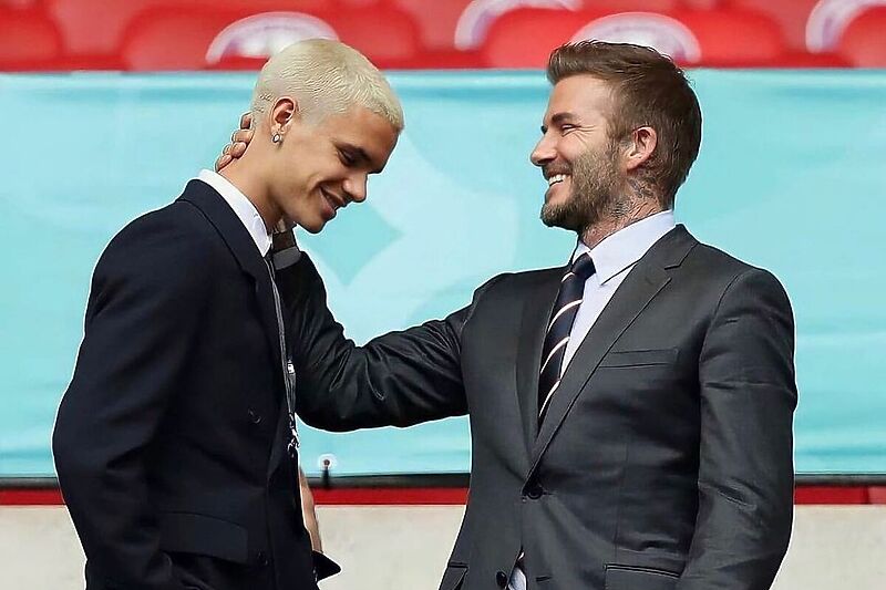 Romeo i David Beckham (Foto: Instagram)