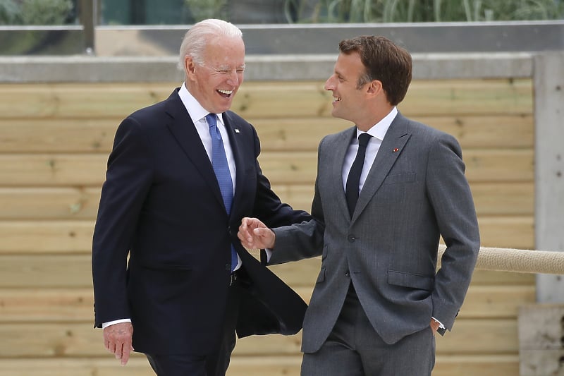 Biden i Macron bi se trebali sastati u oktobru (Foto: EPA-EFE)