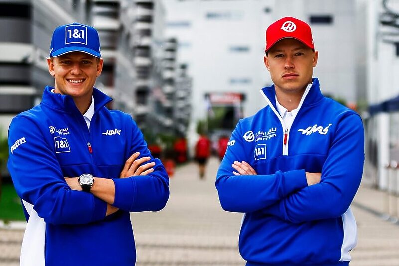 Mick Schumacher i Nikita Mazepin