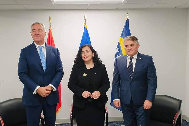 Lideri Crne Gore, Kosova i BiH na sastanku u New Yorku