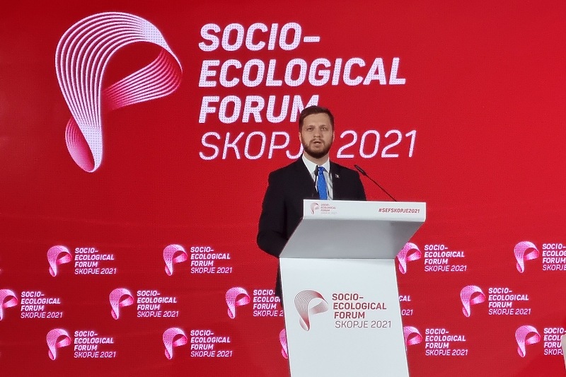 Irfan Čengić govorio na forumu u Skoplju
