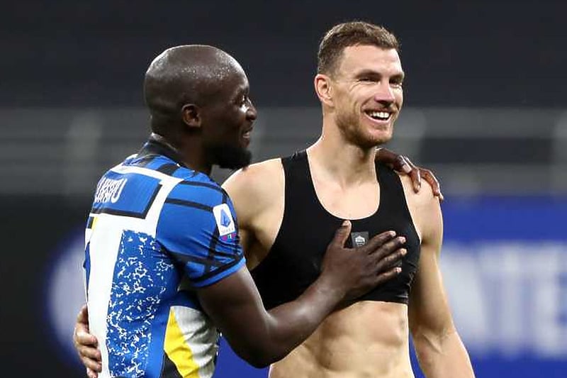 Džeko je stigao u Inter kao zamjena za Lukakua (Foto: Twitter)