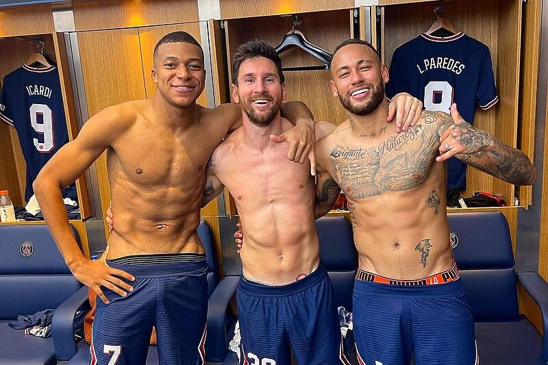 Mbappe, Messi i Neymar (Foto: Instagram)