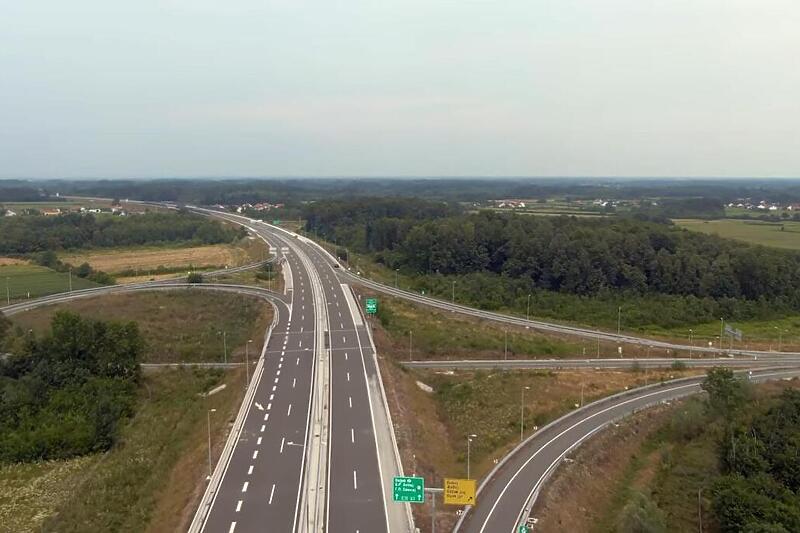 Izgled autoceste od Odžaka do Svilaja (Foto: Screenshoot)