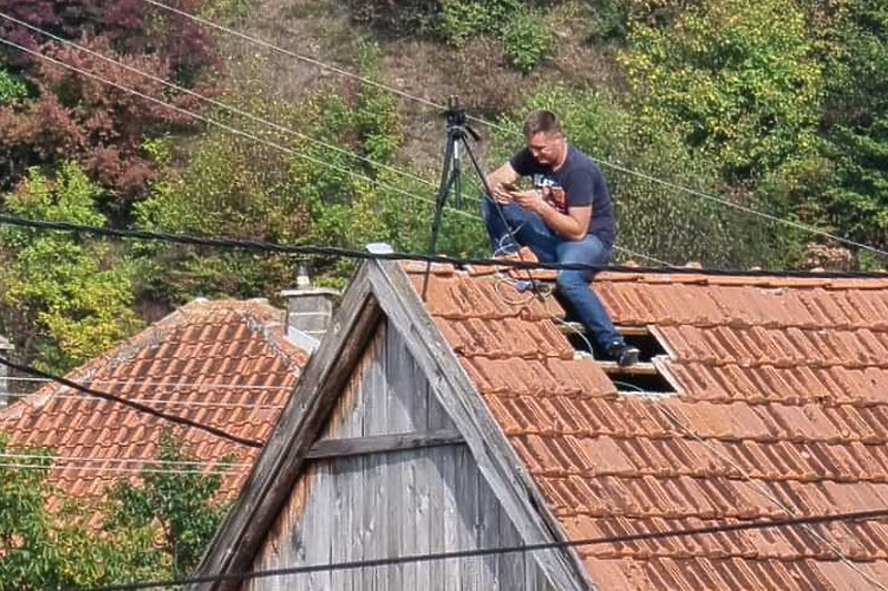 Jedan nogometni zaljubljenik došao je na zanimljivu ideju (Foto: Čitatelj)