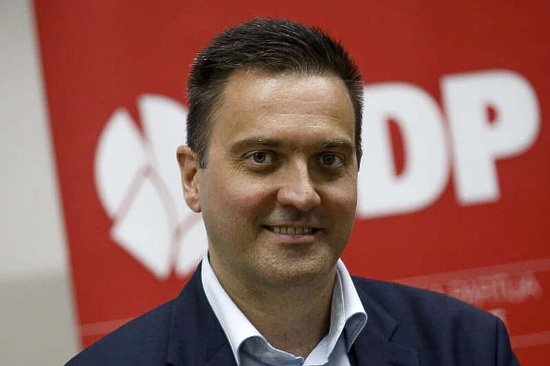 Davor Čičić, ministar finansija Kantona Sarajevo i zamjenik predsjednika sarajevskog SDP-a